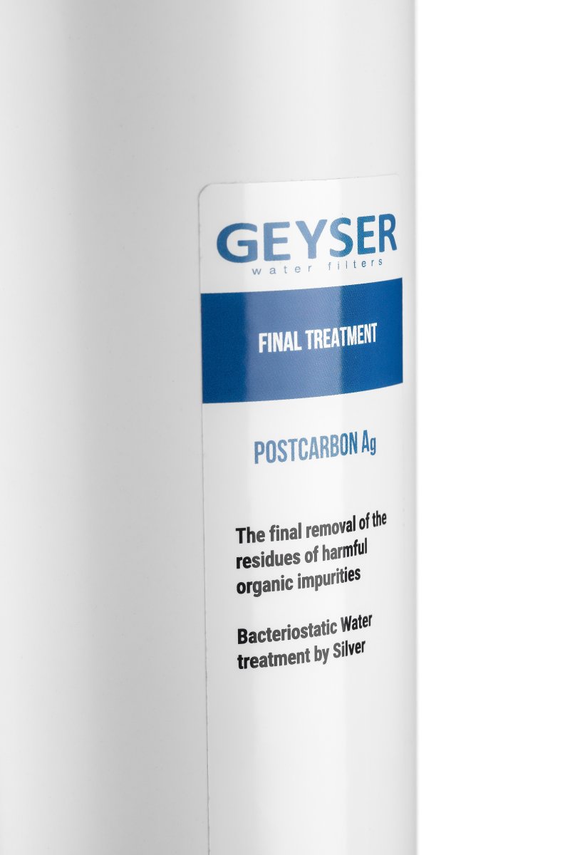 Сменный фильтрующий элемент Гейзер Посткарбон Ag Смарт (30640)